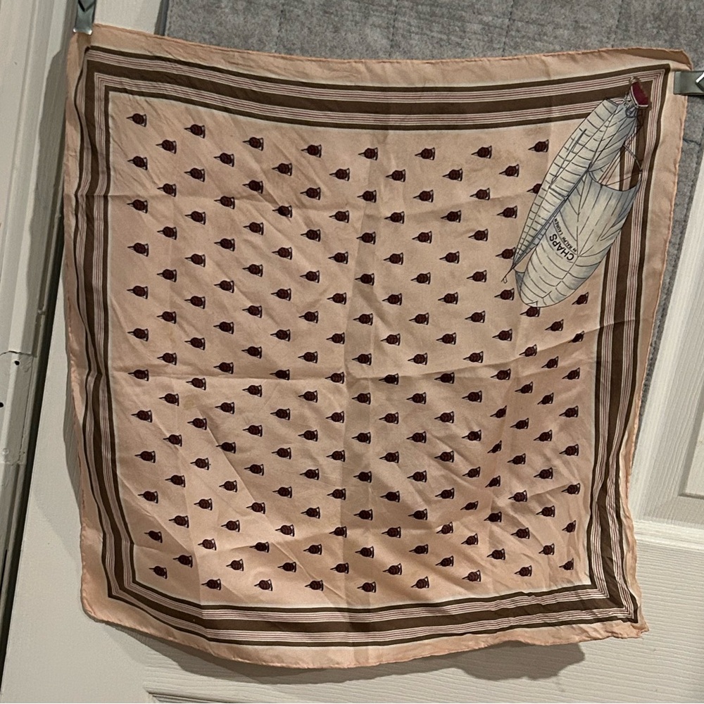 Chaps Ralph Lauren Vintage Pocket Square‎ Silk